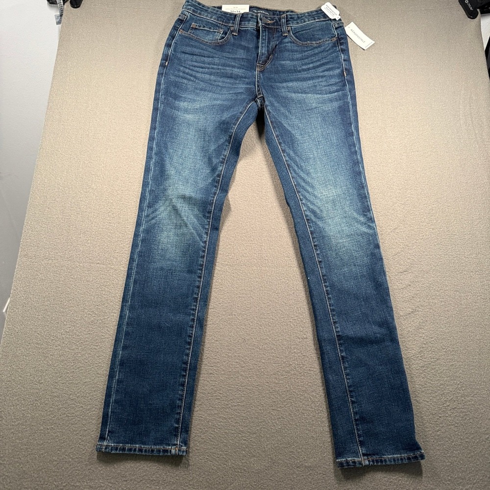 Aeropostale Aero2 Premium Air Denim Slim Fit Jeans Mens 30x34 Blue Stretch